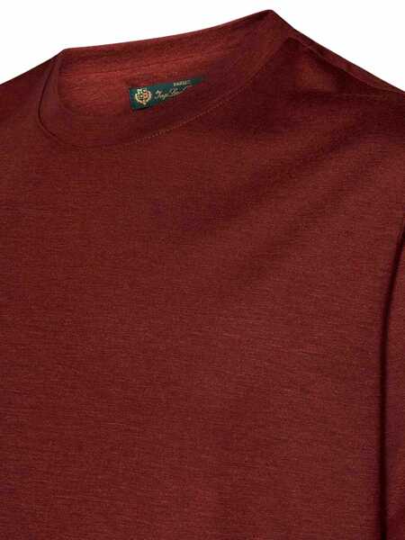 Tricouri Franzese Collection Franzese Napoli Alain Delon Model T-Shirt Red Barbati (BM 16438014) 3