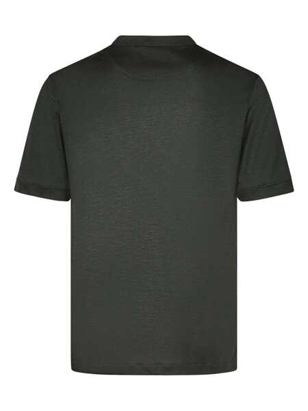 Tricouri Franzese Collection Franzese Napoli Alain Delon Model T-Shirt GREEN Barbati (BM 16438017) 2