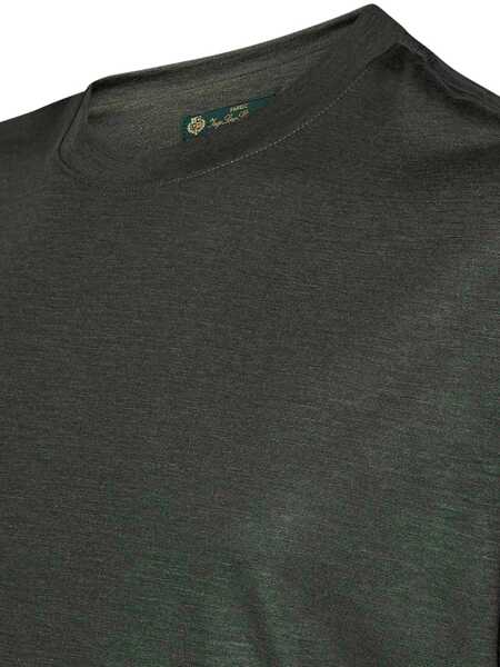 Tricouri Franzese Collection Franzese Napoli Alain Delon Model T-Shirt GREEN Barbati (BM 16438017) 3