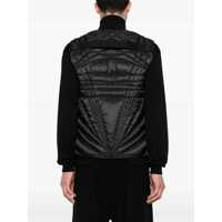 Geci MONCLER X RICK OWENS Dama - Geci MONCLER X RICK OWENS Megapenta Black Vest With Logo Detail On The Zip Puller And Logo Patch On The Front In Tech Fabric Woman Black Femei (BM 16439676) - B-mall.ro