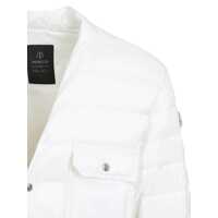 Geci MONCLER X RICK OWENS Dama - Geci MONCLER X RICK OWENS White Down Jacket With Logo Patch On The Sleeve And Snap Buttons In Tech Fabric Man WHITE Femei (BM 16439712) - B-mall.ro