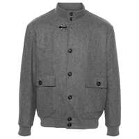 Bomber jacket Fay Bomber Jacket Carded Flannel Clothing Barbati