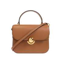 Genti de mana Furla Leather And Suede Handbag Femei