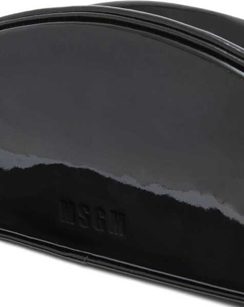 Genti de mana MSGM Leather Handbag BLACK Femei (BM 16441731) 4