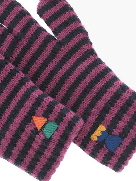 Manusi Bobo Choses Funny Friens Striped Knitted Gloves MULTICOLOUR Fete (BM 16450356) 3