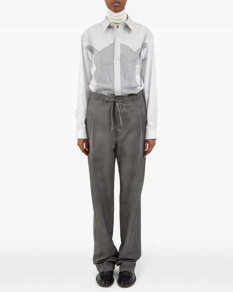 Pantaloni casual Maison Margiela Wool And Mohair Pants GREY Femei (BM 16450362) 2