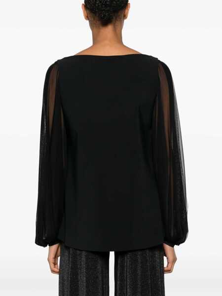 Bluze CHIARA BONI CHIARA BONI BLOUSE TOSHANTI.BS BLACK Black Femei (BM 16450587) 4