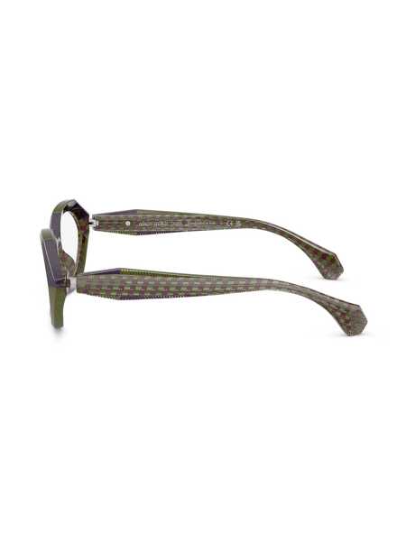Ochelari de soare ALAIN MIKLI Alain Mikli Eyeglasses POINT OLIVE / DAMIER BORD / PURPLE Femei (BM 16450713) 3
