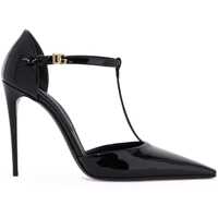 Pantofi cu toc T-Bar Patent Leather Dã©Col Femei
