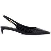 Pantofi cu toc Cocco Print Leather Slingback Dã©Col Femei