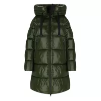 Paltoane SAVE THE DUCK ISABEL GREEN HOODED PADDED COAT Femei
