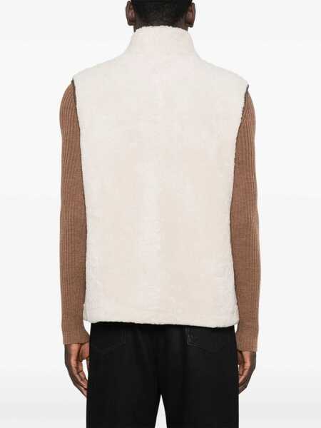 Geci YVES SALOMON Yves Salomon Jackets White Barbati (BM 16456410) 4