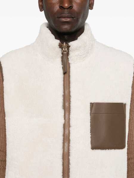 Geci YVES SALOMON Yves Salomon Jackets White Barbati (BM 16456410) 5