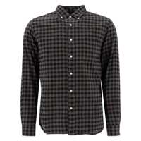 Camasi Beams Plus "Bd Gingham Check Shaggy" Shirt Barbati