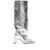 COPERNI Coperni Foil Bridge Boot SILVER