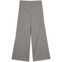 Pantaloni casual Low Classic Wide Wool Trouser Clothing Femei