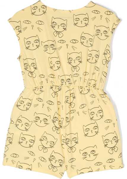 Costume MINI RODINI Cathlethes Aop Summersuit - Chapter 2 YELLOW Baieti (BM 16461924) 2