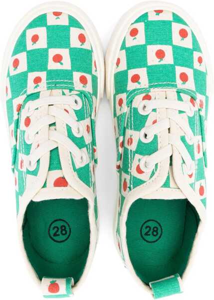 Sneakers Bobo Choses Tomato All Over Laces Trainers WHITE Baieti (BM 16461954) 3