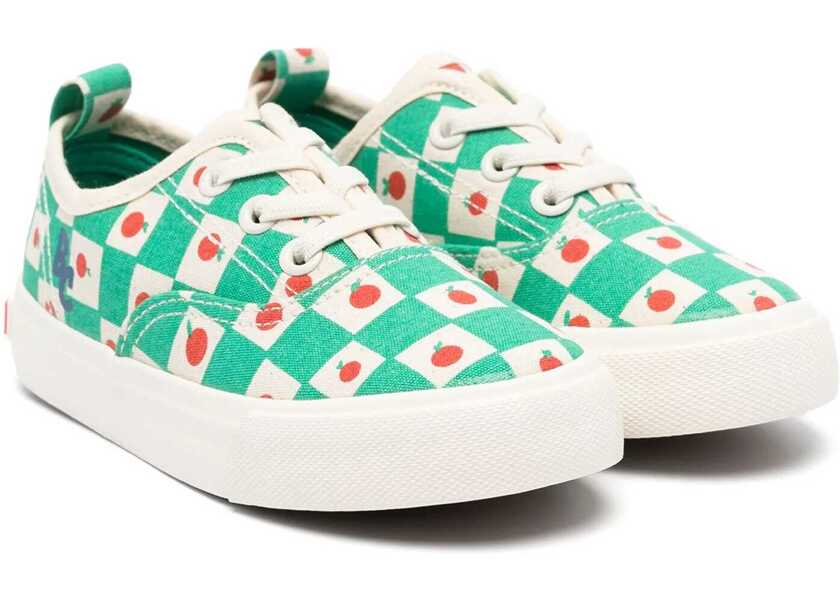 Sneakers Bobo Choses Tomato All Over Laces Trainers WHITE Baieti (BM 16461954) 1