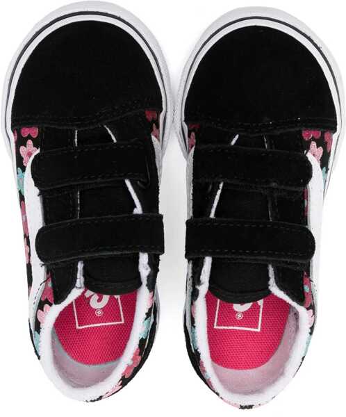 Sneakers Vans Old Skool V Glitter Flower Power Multi/True White MULTICOLOUR Baieti (BM 16462035) 3