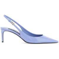 Pantofi cu toc Glossy Leather Slingback Dã© Femei