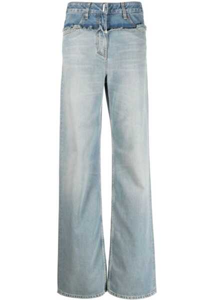 Blugi skinny Givenchy Oversize Jeans BLUE Femei (BM 16464636) 1