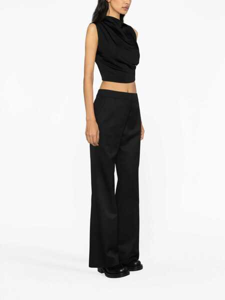 Pantaloni casual Givenchy Flare Fit Pants BLACK Femei (BM 16464678) 3