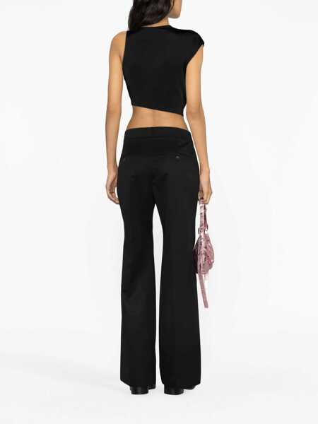Pantaloni casual Givenchy Flare Fit Pants BLACK Femei (BM 16464678) 4