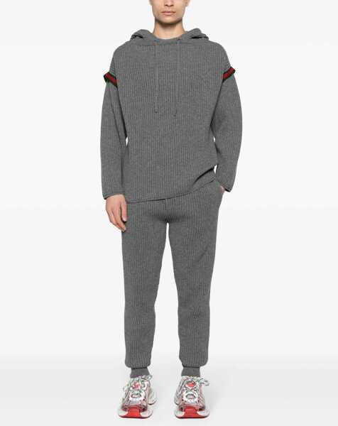 Pulovere Gucci Cashmere And Wool Sweater GREY Barbati (BM 16464759) 2