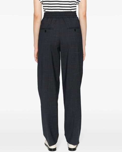 Pantaloni casual ISABEL MARANT ETOILE Pants Priska BLUE Femei (BM 16464951) 4