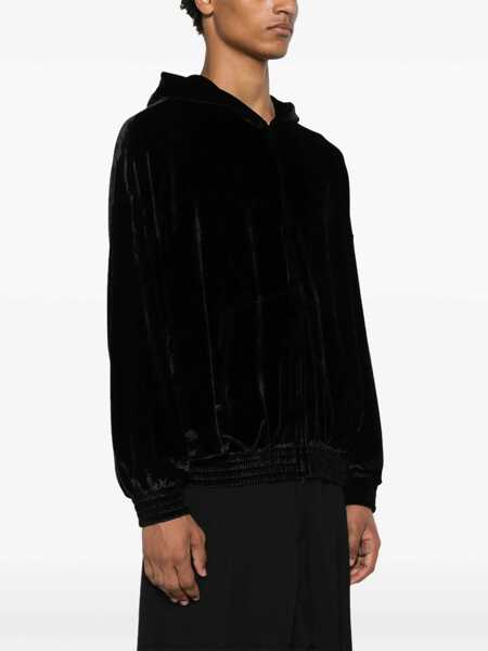 Bluze de trening Balenciaga Velvet Sweatshirt BLACK Barbati (BM 16464990) 4