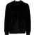 Balenciaga Velvet Sweatshirt BLACK