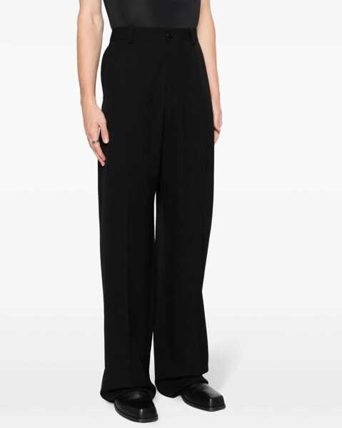 Pantaloni casual Balenciaga Oversize Pants BLACK Barbati (BM 16465032) 4