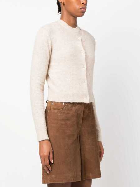 Cardigane ISABEL MARANT ETOILE Cardigan Amenita BEIGE Femei (BM 16465074) 3