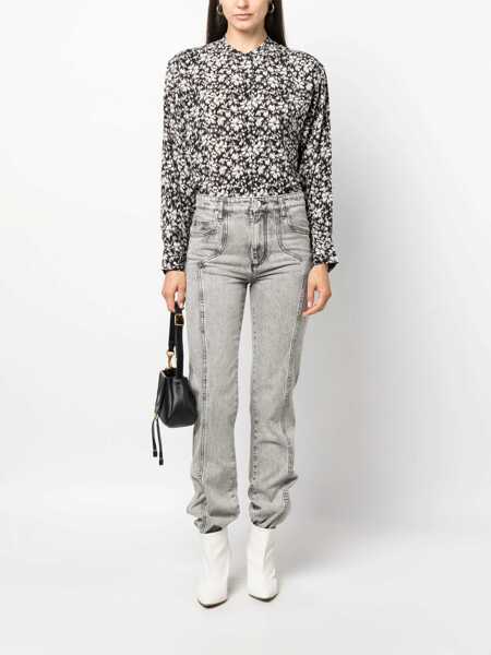 Bluze ISABEL MARANT ETOILE Catchell Shirt MULTICOLOUR Femei (BM 16465134) 2