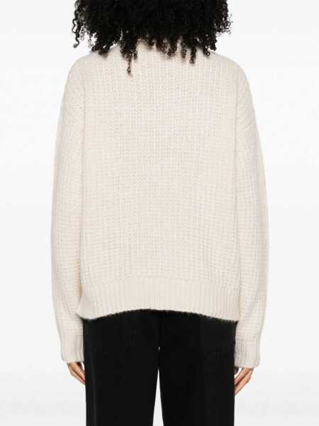 Pulovere Gucci Silk And Cashmere Turtleneck Sweater IVORY Femei (BM 16465143) 4