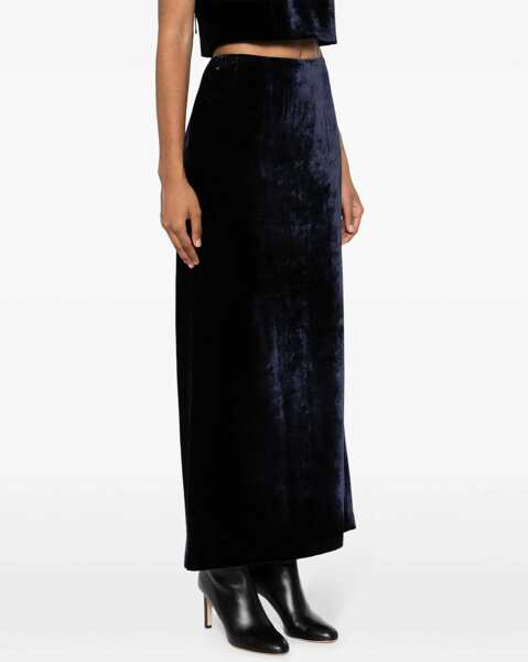 Fuste casual Fendi Long Skirt BLUE Femei (BM 16465158) 4
