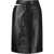 Fendi Leather Skirt BLACK