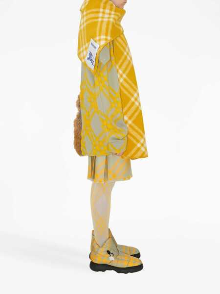 Fuste casual Burberry Wool Blend Kilt YELLOW Femei (BM 16465266) 3
