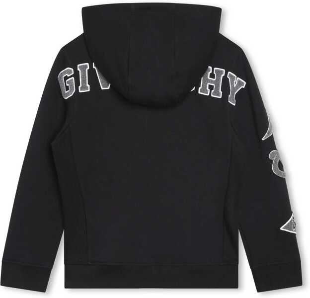 Bluze de trening Givenchy Zipper Hoodie BLACK Baieti (BM 16465317) 2