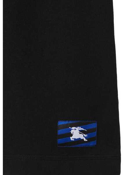 Tricouri Burberry T-Shirt With Ekd Patch BLACK Barbati (BM 16465398) 5