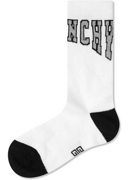 Sosete Givenchy Logo Socks WHITE Baieti (BM 16465419) 2