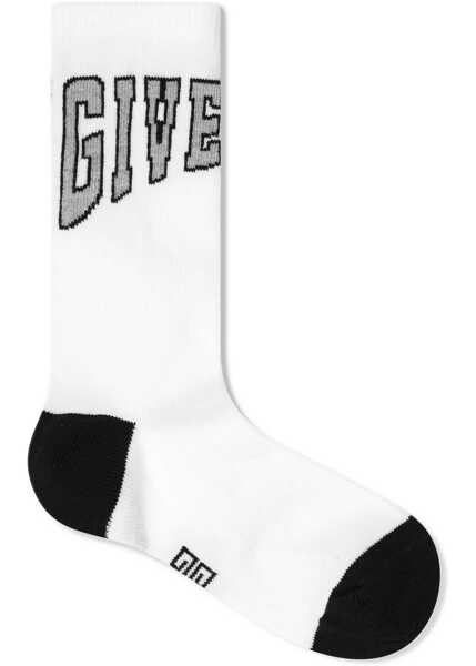 Sosete Givenchy Logo Socks WHITE Baieti (BM 16465419) 1