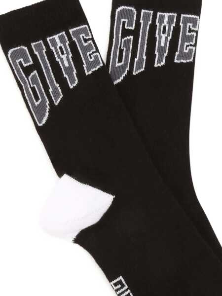 Sosete Givenchy Logo Socks BLACK Baieti (BM 16465470) 2