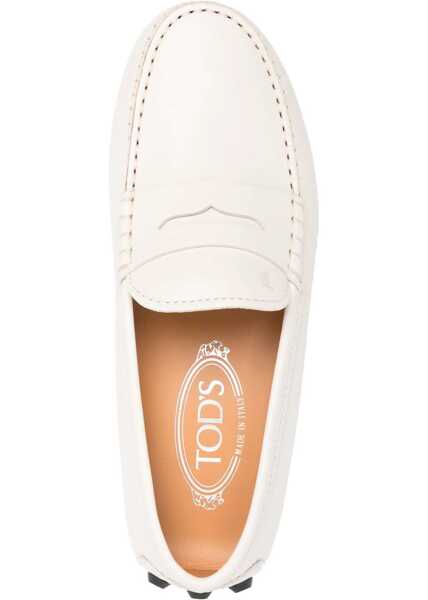 Mocasini TODS Rubberized Moccasin WHITE Femei (BM 16465506) 4