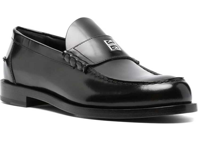 Mocasini Givenchy Loafer With Logo BLACK Barbati (BM 16465524) 2
