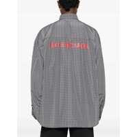Camasi Balenciaga pentru Barbati - Camasi casual Balenciaga Oversize Fit Shirt BLACK Barbati (BM 16465530) - B-mall.ro