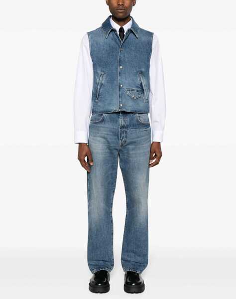 Blugi drepti Givenchy Regular Fit Jeans DENIM Barbati (BM 16465593) 2