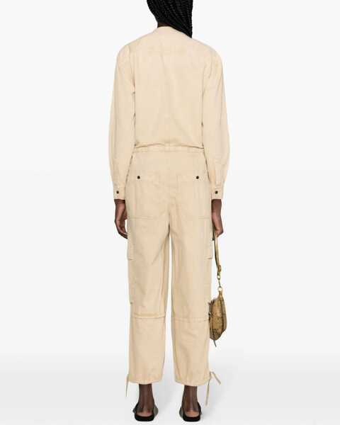 Salopete ISABEL MARANT ETOILE Idany Suit. POWDER Femei (BM 16465623) 4