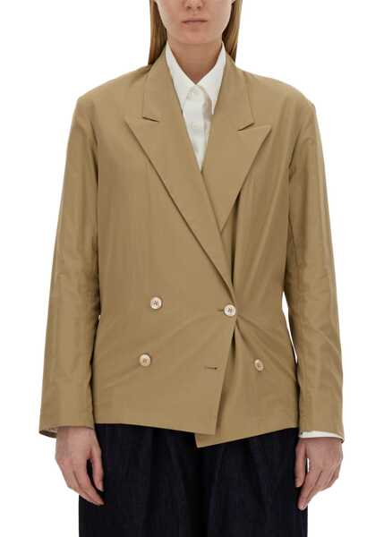 Bluze Dries Van Noten Double-Breasted Shirt BEIGE Femei (BM 16465806) 1